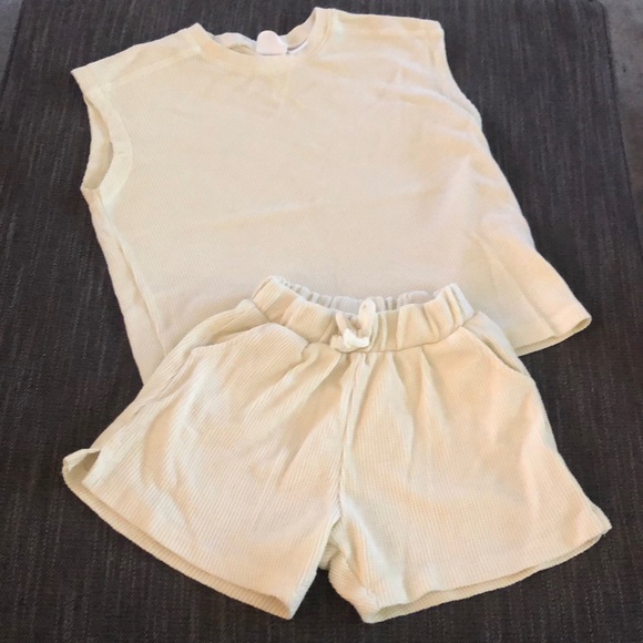 Zara Other - Zara waffle knit set